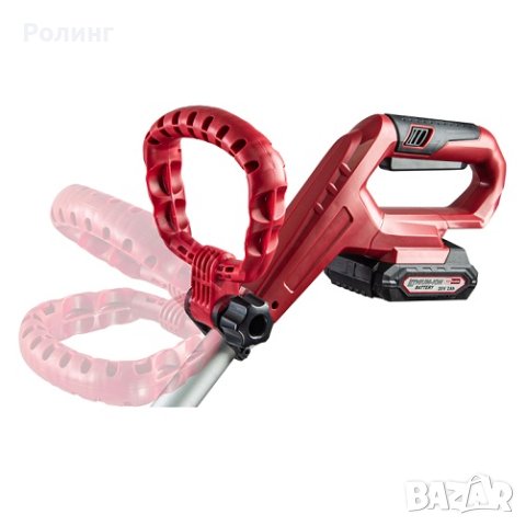 R20 Косачка-тример 260mm Al 90-120cm 2Ah Set RDP-SGT20/075727, снимка 3 - Градинска техника - 41479506