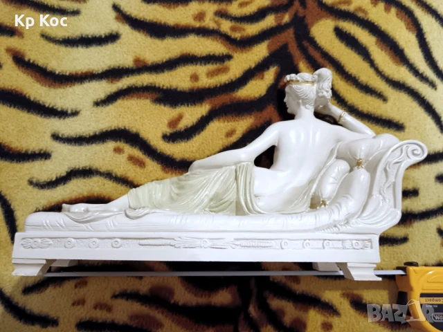 Неокласическа елегантна статуя Венера Победителка (Полин Бонапарт) Venus Victrix, снимка 9 - Статуетки - 50990307