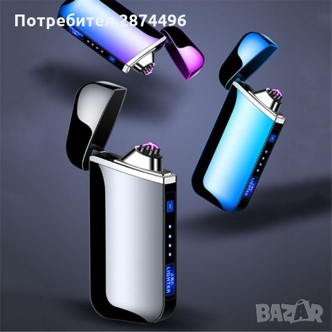 Акумулаторна запалка с волтова дъга ,зареждане с USB - код 0319, снимка 3 - Запалки - 34511008