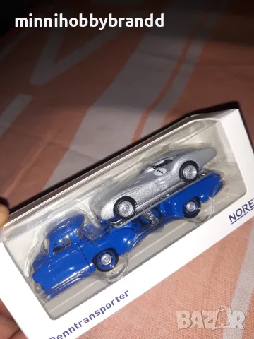Mercedes Benz 1:64 Norev Renntransporter 