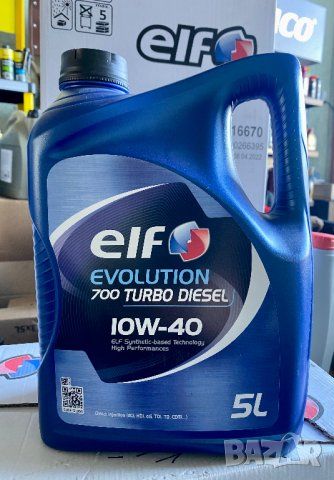 Моторно масло ELF EVO 700 TD 10W40, 5л 