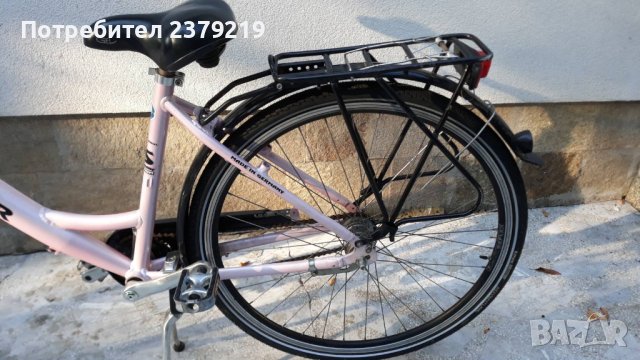 НЕМСКИ градски велосипед с вътрешни скорости  предни амортисьори и контра CITY STAR, снимка 4 - Велосипеди - 41805598