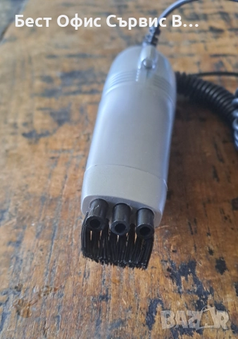 USB прахосмукачка с фенерче мини за компютър и клавиатура сребърна , снимка 9 - Прахосмукачки - 52493675