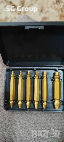 Комплект за вадене на развалени болтове, снимка 2 - Други инструменти - 48587728