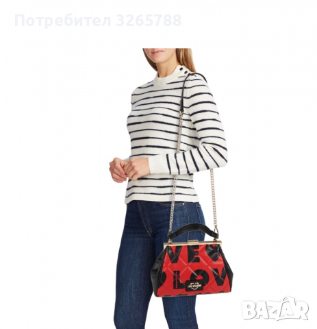 Love Moschino ladybug bag, снимка 9 - Чанти - 36345860