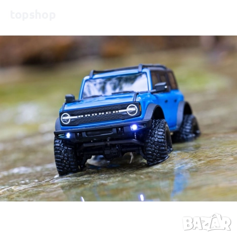 Перфектен с 2 батерии и дистанционно Traxxas TRX-4M, 4x4, 2.4 GHz TQ, Ford Bronco ..., снимка 4 - Коли, камиони, мотори, писти - 51893971