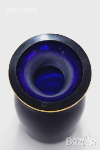 Луксозен Бохемски сервиз Чехословакия, 1960-70г. №7901, снимка 5 - Антикварни и старинни предмети - 53663488