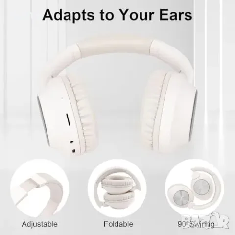 Сгъваеми безжични слушалки XuanGui NX400 с Bluetooth 5.3 и микрофон, снимка 5 - Безжични слушалки - 55776029