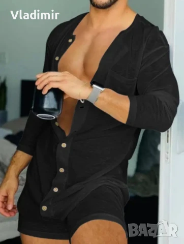 Мъжки гащеризон за сън