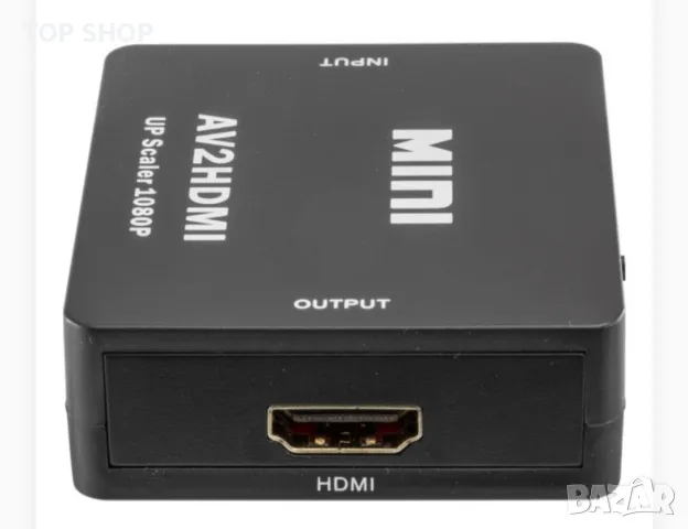 AV2HDMI КОМПОЗИТЕН КЪМ HDMI КОНВЕРТОР МИНИ ПАСИВЕН 1080P UPSCALER, снимка 3 - Друга електроника - 48934394