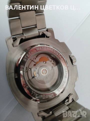 Мъжки механичен часовник ЛВЦ нов швейцарско производство., снимка 5 - Мъжки - 21446582