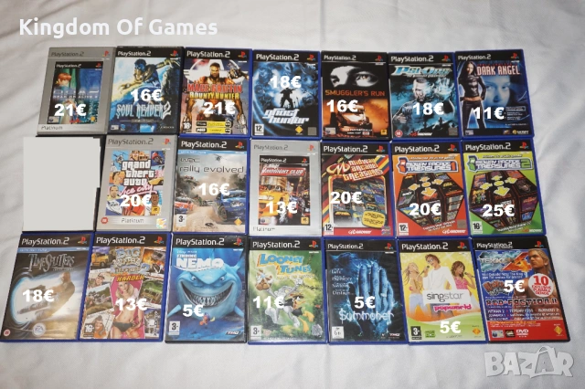 Игри за PS2 DOA 2/Soul Reaver 2/Mace Griffin/Ghosthunter/GTA Vice City/Psi-Ops/WRC Evolved