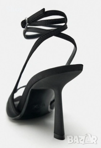 👡 Сандали на ток на Zara , снимка 5 - Дамски обувки на ток - 53773498