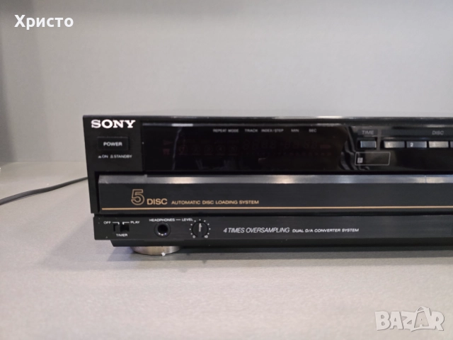 Sony cdp-c50m cd changer, снимка 4 - Аудиосистеми - 52678605