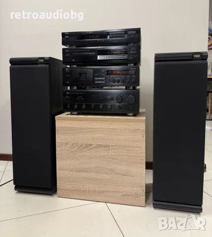 🔊Ретро аудио сет YAMAHA - Усилвател, CD плеър, триглав дек и тунер🔉, снимка 5 - Аудиосистеми - 55999366