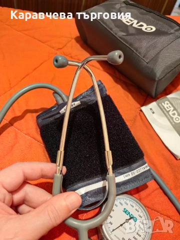 Апарат за кръвно налягане SENDO, снимка 7 - Уреди за диагностика - 52612331