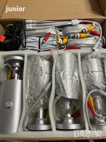 8 броя камери за видео наблюдение Sannce