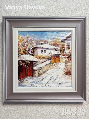 Нова маслена картина , снимка 2 - Картини - 53212147