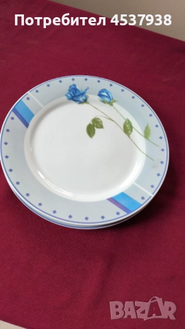 Продавам порцеланови чинии , снимка 2 - Чинии - 51981520