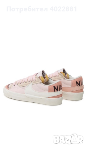 Чисто нови nike blazer low 77 pink, снимка 2 - Дамски ежедневни обувки - 44665275