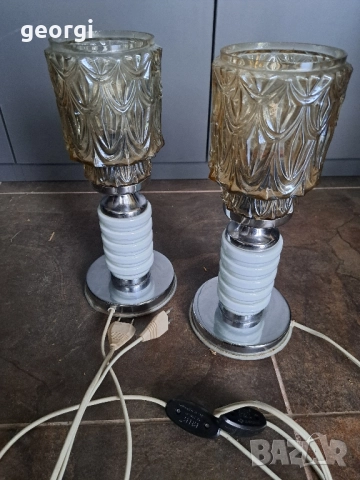 две български нощни лампи, снимка 9 - Настолни лампи - 52671789