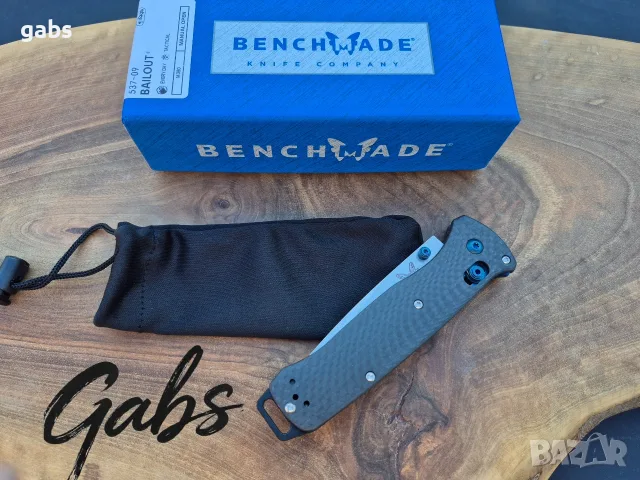Сгъваем нож Benchmade BAILOUT 537-09, снимка 4 - Ножове - 56201661