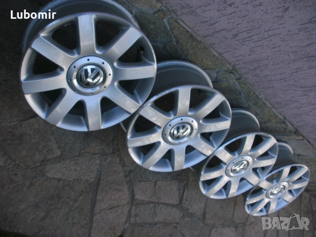 16 цола 5 х 112 мм 4 бр лети джанти - VW Germany ! - Vw,Audi,Seat,Skoda ! , снимка 5 - Гуми и джанти - 53817149