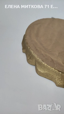 Стар гоблен в барокова рамка остъклен, снимка 5 - Гоблени - 53058124