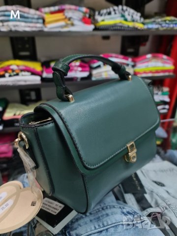 Нова колекция чанта в зелен и сив цвят на намаление , снимка 2 - Чанти - 35205564