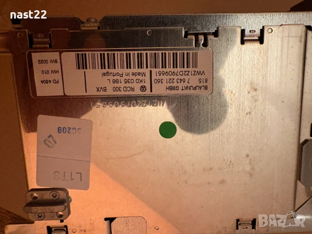 Радио-CD Фолксваген Голф 5 VW Golf 5, снимка 3 - Части - 53138920