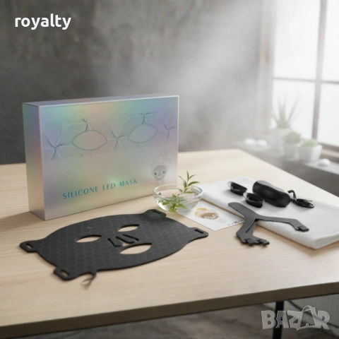 LED Маска за лице със 7 светлинни режима – Домашна фототерапия за по-чиста и спокойна кожа, снимка 11 - Други - 53240894