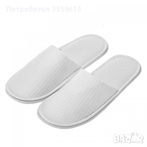 бели домашни чехли, снимка 1