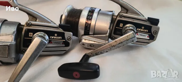 Легендарен комплект 2 бр. Daiwa 7000C (Silver Series) — Големи, мощни и безупречни!, снимка 5 - Макари - 55811257