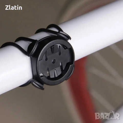 Поставка за колело – държач за километраж, съвместим с Garmin Edge и CYCPLUS, снимка 7 - Аксесоари за велосипеди - 51492562