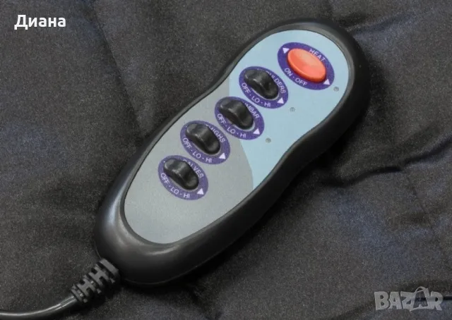 Масажен дюшек, с 9 мотора – за релаксация и цялостен масаж на тялото, снимка 11 - Масажори - 48389044