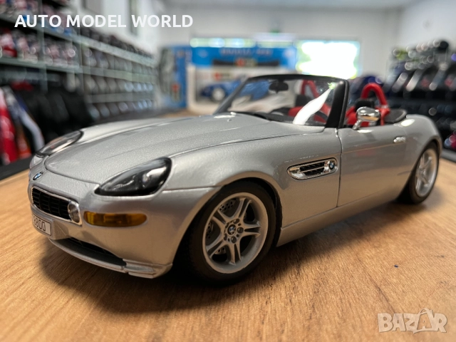 Чисто нов BBURAGO метален колекционерски модел количка BMW Z8 1:18