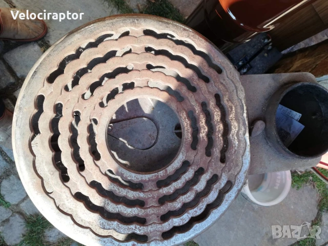 Печка чудо турско с кюнци, снимка 3 - Печки, фурни - 53154882