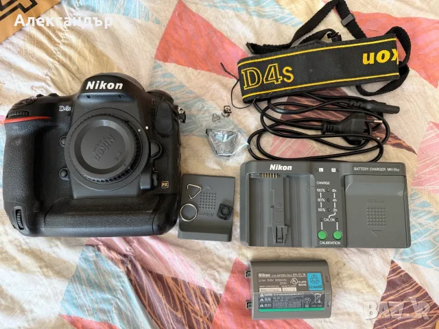 Професионален DSLR-апарат Nikon D4s, снимка 2 - Фотоапарати - 56377202