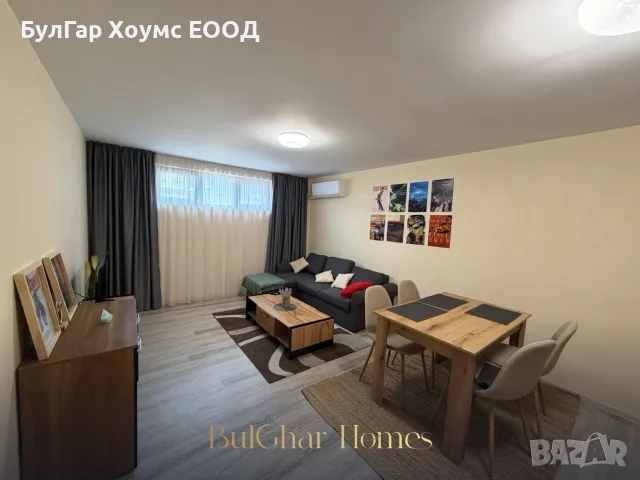 Напълно обзаведен двустаен апартамент под наем, кв. Бриз