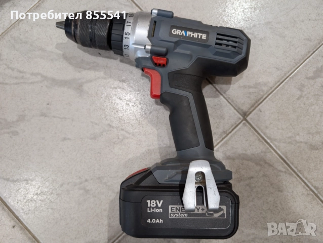 Акумулаторен комплект 18v Graphite. Винтоверт, ъглошлайф, циркуляр., снимка 2 - Други инструменти - 51901191