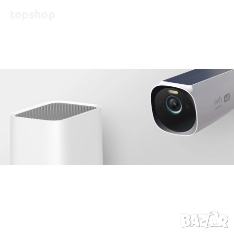 Нова мострена Eufy Security HomeBase 3 S380 база, BionicMind, памет до 16TB + EufyCam S330 1 камера 