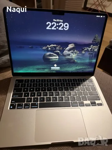 Macbook Air M2 2022 512 GB Starlight, снимка 2 - Лаптопи за работа - 55743598