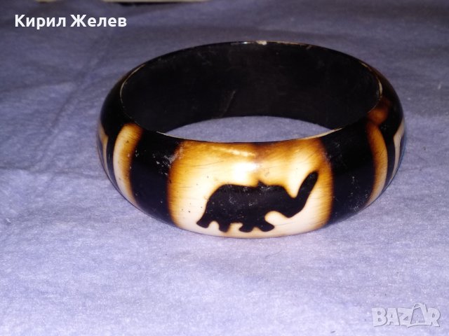 КРАСИВА ТИБЕТСКИ СТИЛ РЕТРО - АРТ ГРИВНА със СЛОНЧЕТА и ТРАДИЦИОННА ОРНАМЕНТИКА 8672