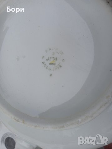 Стар български порцелан /чайник/каничка, снимка 8 - Аксесоари за кухня - 39395306