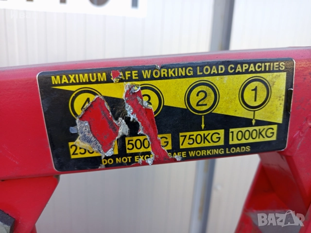 Жираф за двигатели 1 тон (1000 кг.), снимка 3 - Ремонт на двигатели - 52939383