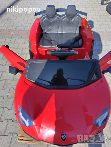 LAMBO Акумулаторна кола CHIARA червен, снимка 9 - Детски велосипеди, триколки и коли - 53569537