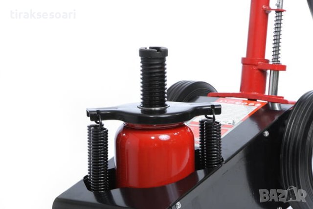 Пневматично-Хидравличен Крик Тип Крокодил 22 тона За Камиони Бусове, снимка 3 - Аксесоари и консумативи - 42159427