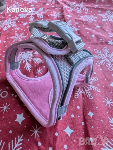 Розов нагръдник за малко куче или котка, снимка 4 - За кучета - 52925723