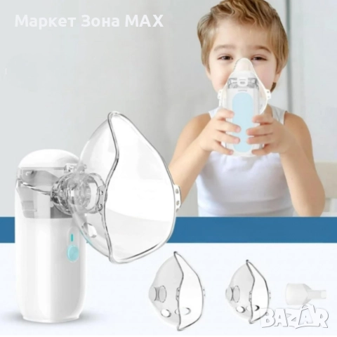 Ултразвуков аерозолен небулизатор Mesh ZH-N3 – бърза и тиха терапия, снимка 2 - Медицинска апаратура - 52917552