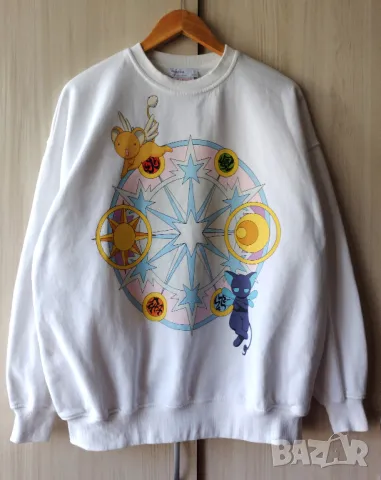 Cardcaptor Sakura Anime / Bershka Oversized - суичър Аниме 